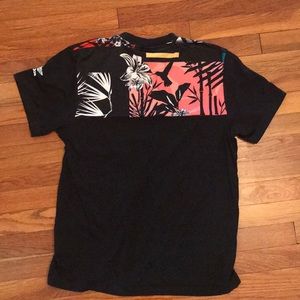 Men’s adidas T-shirt with floral back